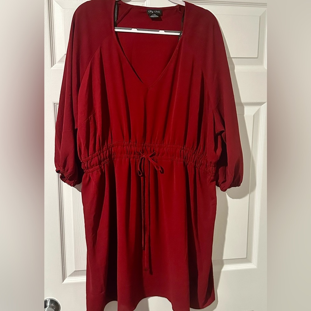 City Chic Red Dress